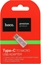 Attēls no Adapter USB Hoco USB-C - microUSB Róowy  (6957531031253)