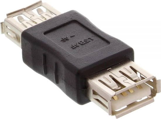 Picture of Adapter USB InLine USB - USB Czarny  (33300)