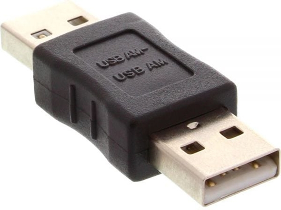 Picture of Adapter USB InLine USB - USB Czarny  (33441)