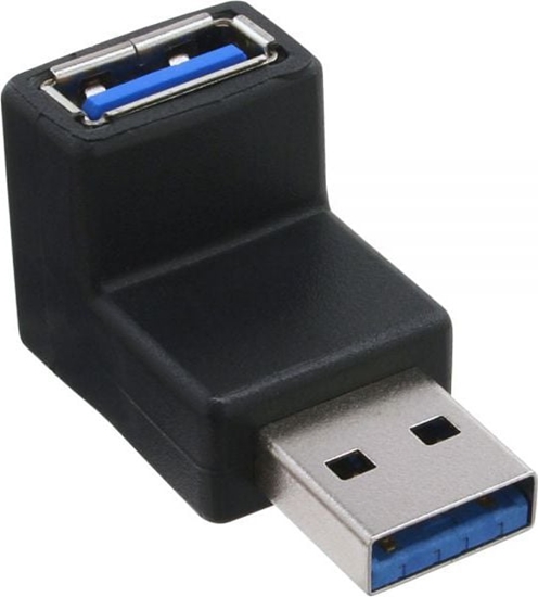 Picture of Adapter USB InLine USB - USB Czarny  (35300R)