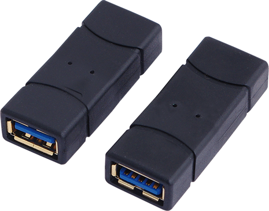 Picture of Adapter USB LogiLink USB - USB Czarny  (AU0026)