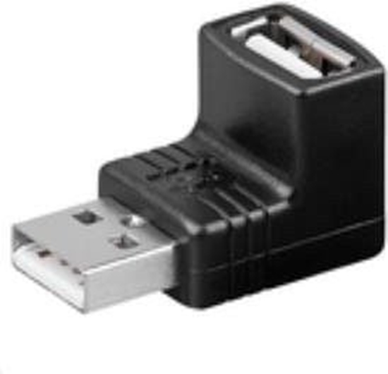 Изображение Adapter USB MicroConnect USB - USB Czarny  (USBAMAFA)