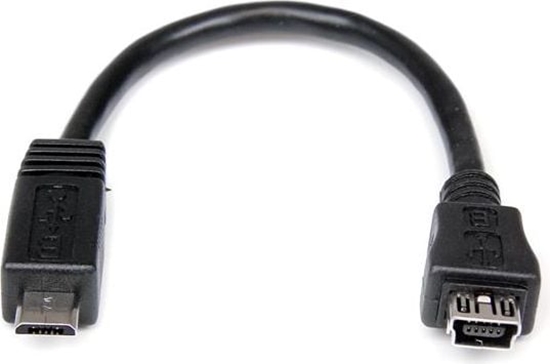 Picture of Adapter USB StarTech microUSB - miniUSB Czarny  (UUSBMUSBMF6)