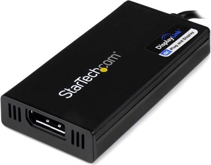 Attēls no Adapter USB StarTech USB - DisplayPort Czarny  (USB32DP4K)