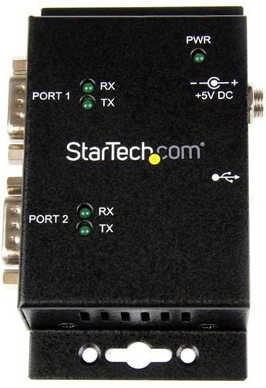 Picture of Adapter USB StarTech USB - RS-232 x2 Czarny  (ICUSB2322I)