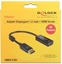 Attēls no Adapteris DP1.2 M > HDMI F, 4K, pasīvs, melns, Delock
