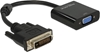 Picture of Adapteris DVI-D 24+1 M > VGA F, 16cm, melns, Delock