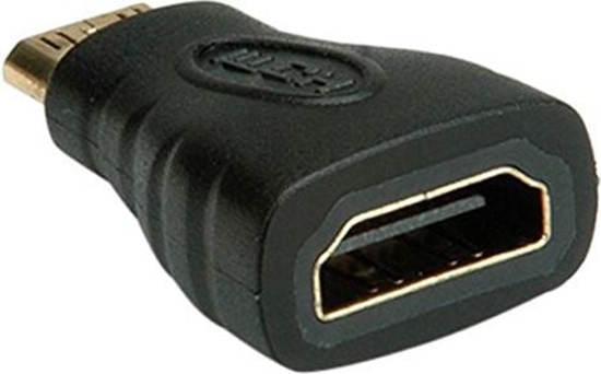 Picture of Adapteris HDMI F - HDMI Mini M, melns, Value