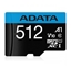 Attēls no ADATA CARD MICROSDHC       512GB UHS-I CL10 100/20 MB/s W/1 Adap.