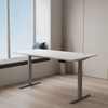 Изображение Adjustable Height Table Up Up Thor Gray, Table top L White