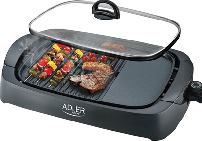 Изображение Adler | Electric Grill | AD 6610 | Table | 3000 W | Black