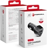 Picture of adowarka ForCell FORCELL CARBON adowarka samochodowa Typ C 3.0 PD20W + USB QC3.0 18W 5A CC50-1A1C czarna (Total 38W)