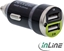 Изображение adowarka InLine Dual 2x USB-A 2.1 A  (31502C)