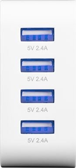 Picture of adowarka Modecom MC-4U 4x USB-A 2.4 A (ZT-MC-4U-01)
