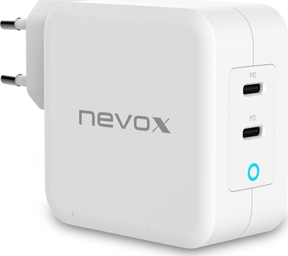 Attēls no adowarka Nevox 2x USB-C 5 A (1918)