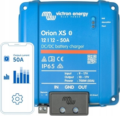 Изображение adowarka Victron Energy adowarka akumulatorów Orion XS 12/12-50A DC-DC
