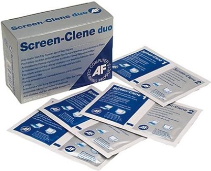 Attēls no AF Chusteczki nawilane i suche do czyszczenia ekranów 40 szt. (AFASRO01739)