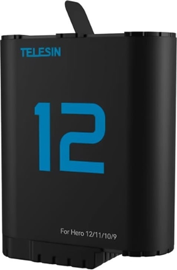 Picture of Akumulator litowy TELESIN do GoPro Hero 12/11/10/9 (niebieski)