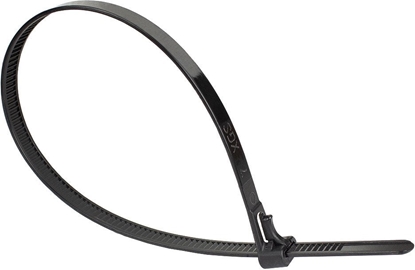 Attēls no Alcasa KAB-R30S74 opaska kablowa Zwalniana opaska kablowa Nylon Czarny 100 szt.