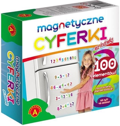 Изображение Alexander ALEXANDER Cyferki magnetyczne na lodówk - 1132