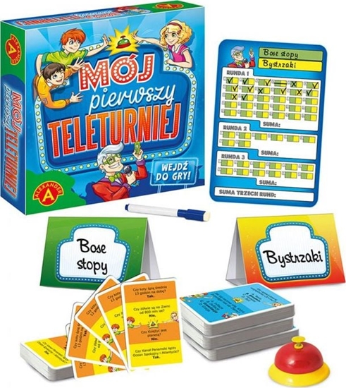 Picture of Alexander Gra planszowa Mój pierwszy teleturniej