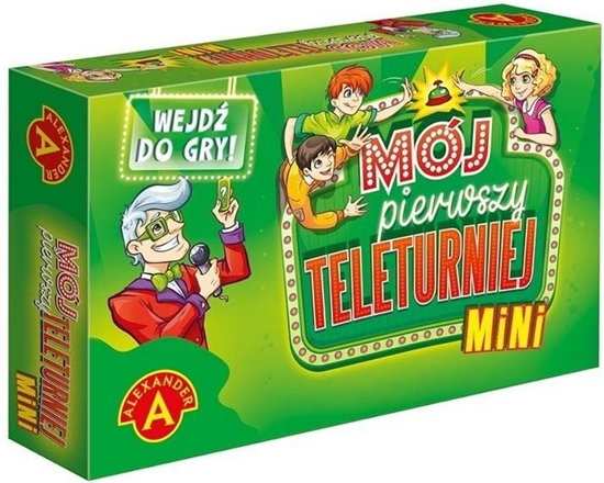 Picture of Alexander Gra planszowa Mój pierwszy teleturniej Mini