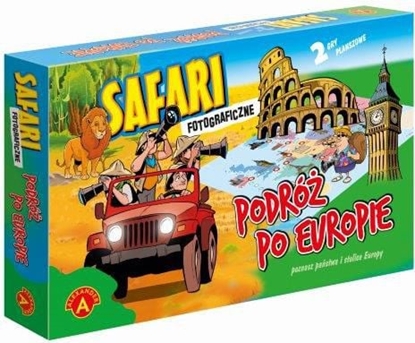 Attēls no Alexander Gra planszowa Safari Fotograficzne, Podró po Europie