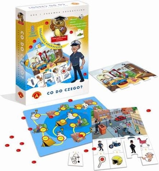 Picture of Alexander Gra planszowa Ukadanka edukacyjna: Co do czego