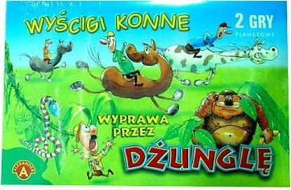Attēls no Alexander Gra planszowa Wycigi Konne  Wyprawa Przez Dungl