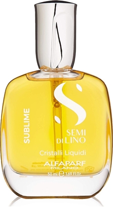 Attēls no Alfaparf Spindesio suteikiantis plauk aliejus Alfaparf Milano Semi Di Lino Sublime Cristalli Liquidi 50 ml