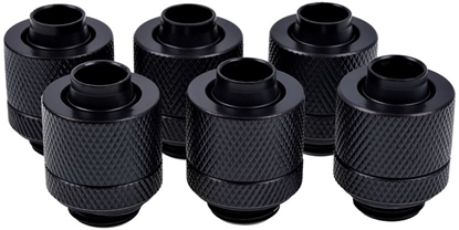 Attēls no Alphacool Adapter 1/4" - 13/10mm, 6-pack (17228)