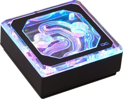 Attēls no Alphacool Ice Block XPX Edge RGB - Plexi Black Digital