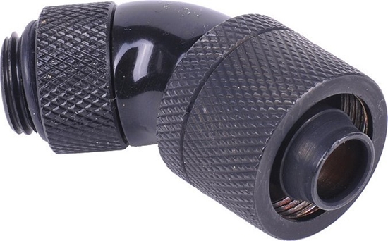 Picture of Alphacool Zcze 45 stopni AG na 16/10mm - obrotowe, czarne