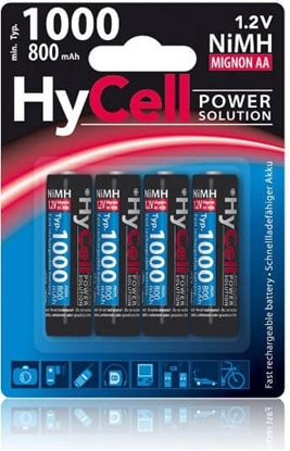Attēls no Ansmann Akumulator HyCell AAA / R03 800mAh 4 szt.