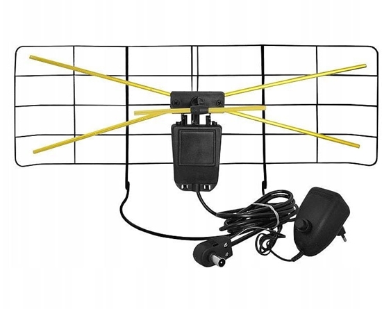 Изображение Antena RTV ANTENA TV LX0799/P wewntrzna z zasilaczem