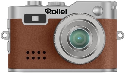 Изображение Aparat cyfrowy Rollei Compactline 12066 cyfrowy aparat 1/4" kompaktowy aparat fotograficzny 2 MP 1920 x 1080 px Brzowy