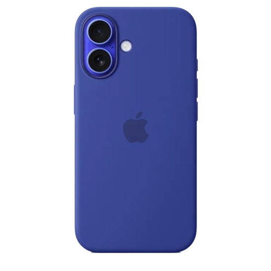 Изображение Apple - MYYF3ZM/A Apple Silicone Magsafe Cover for iPhone 16 Plus Ultramarine