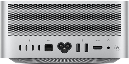 Attēls no APPLE Mac Studio Z1CD M4 Max 16C CPU/40C GPU/16C N.E. 64GB 1TB SSD - Silber