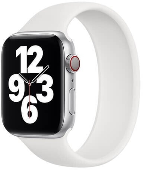 Изображение Apple Opaska WATCH 3H875ZM/A SOLO LOOP 44/45/46/49MM SIZE 7 WHITE ORYGINALNA PLOMBA
