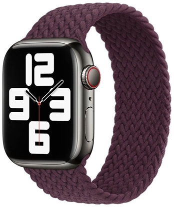 Attēls no Apple Opaska WATCH BRAIDED STRAP SOLO ML3Y3ZM/A 40/41/42MM SIZE 6 DARK CHERRY oryginalna plomba