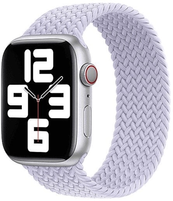 Attēls no Apple Opaska WATCH BRAIDED STRAP SOLO MQYF3ZM/A 40/41/42MM PURPLE FOG SIZE 7 ORYGINALNA PLOMBA