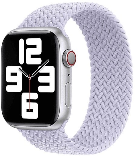 Picture of Apple Opaska WATCH BRAIDED STRAP SOLO MQYF3ZM/A 40/41/42MM PURPLE FOG SIZE 7 ORYGINALNA PLOMBA