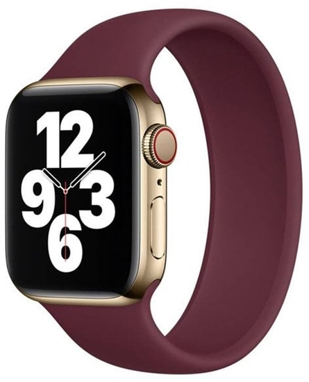 Picture of Apple Opaska WATCH PASEK WATCH SOLO LOOP MGT73ZM/A 44MM/45MM/46MM/49MM SIZE 7 PLUM oryginalna plomba