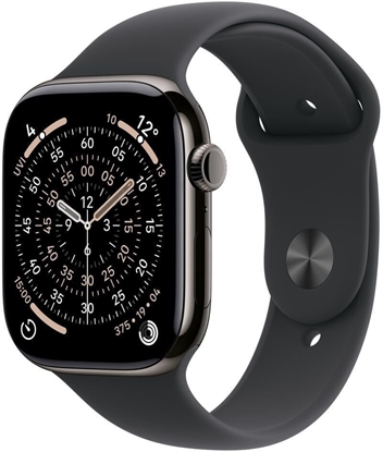 Attēls no Apple Watch 11 42mm GPS Alu S/M Sport Band jet black/black