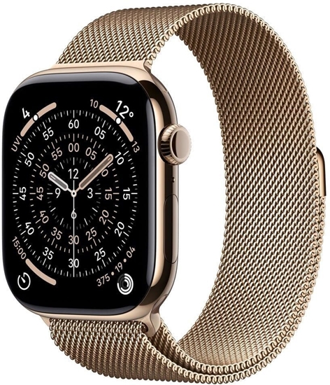 Picture of Apple Watch 11 46mm GPS+5G Titan Milanese S/M gold/gold