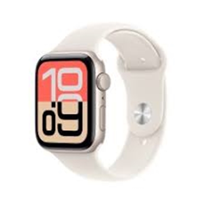 Изображение APPLE WATCH SERIES 11 GPS + CELLULAR 42MM GOLD TITANIUM CASE WITH LIGHT BLUSH SPORT BAND M/L M