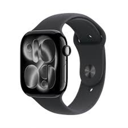 Изображение APPLE WATCH SERIES 11 GPS + CELLULAR 46MM SPACE GREY ALUMINIUN CASE WITH BLACK SPORT BAND S/M M