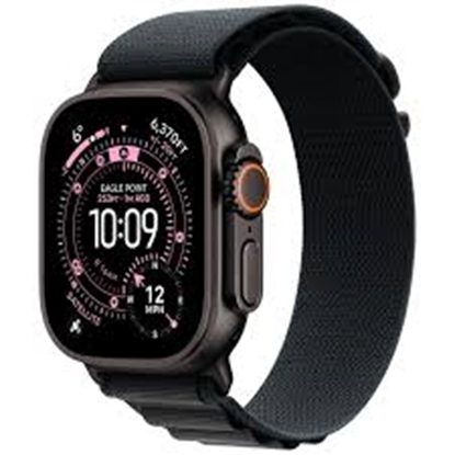 Изображение APPLE WATCH ULTRA 3 GPS + CELLULAR 49MM BLACK TITANIUM CASE WITH BLACK TITANIUM MILANESE LOOP