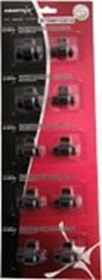 Picture of Asarto Tama barwica Asarto IR40T Citizen czerwono-czarna blister 2szt