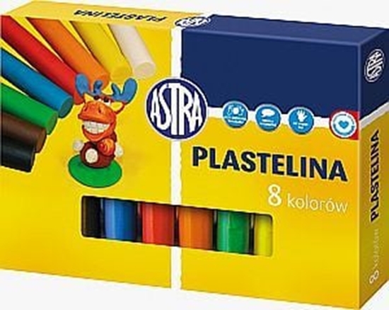 Изображение Astra Plastelina 8 kolorów